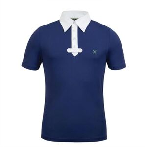 Tredstep- Men's Comp Shirt-Short Sleeve/ Color Navy/ NWT/ MSRP $99.00